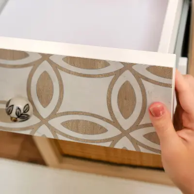 Papier adhésif pour meuble Motifs géométriques