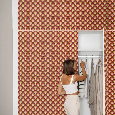 Adhésif pour meuble Motif rétro