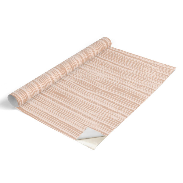 Papier peint adhésif pour meuble Lignes de bois