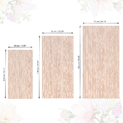 Papier peint adhésif pour meuble Lignes de bois
