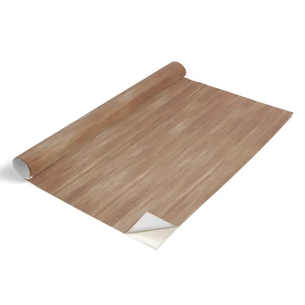 Papier peint adhésif pour meuble texture bois
