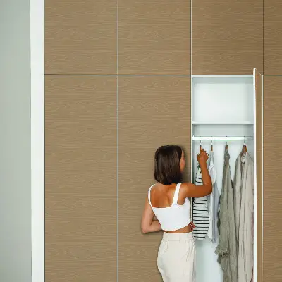 Revêtement adhésif pour meuble Motif en bois