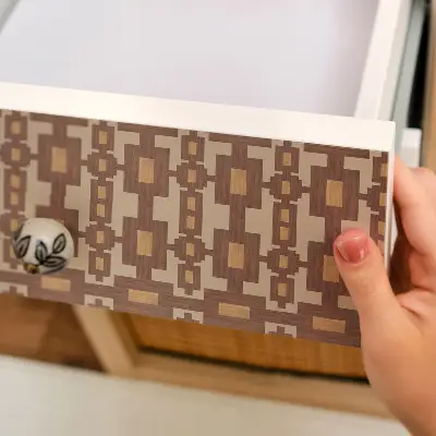 Film adhésif décoratif pour meuble Motif rétro