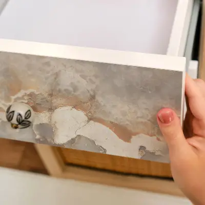 Papier adhésif pour meuble Texture de marbre