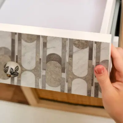 Film adhésif décoratif pour meuble Modèles terrestres