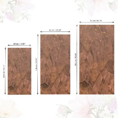 Film adhésif décoratif pour meuble Mosaïque de pierre