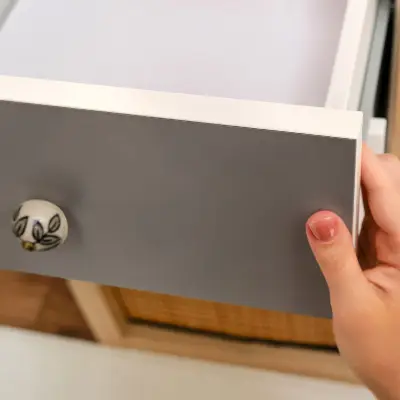 Revêtement adhésif pour meuble Gris foncé