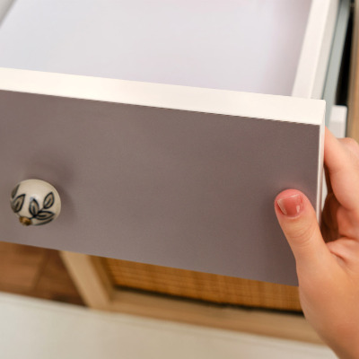 Papier adhésif pour meuble brun cendré