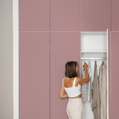 Film adhésif décoratif pour meuble rose pastel poudré