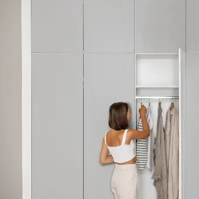 Papier adhésif pour meuble Gris tendance