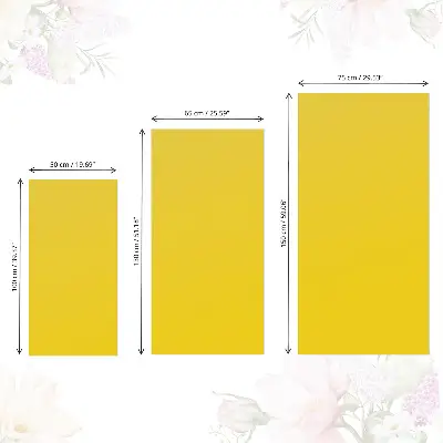 Adhésif pour meuble Jaune intense