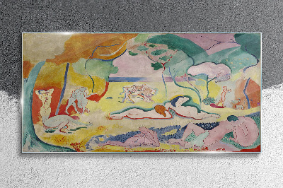 Tableau photo sur verre Rêves d'été en couleurs