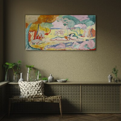 Tableau photo sur verre Rêves d'été en couleurs