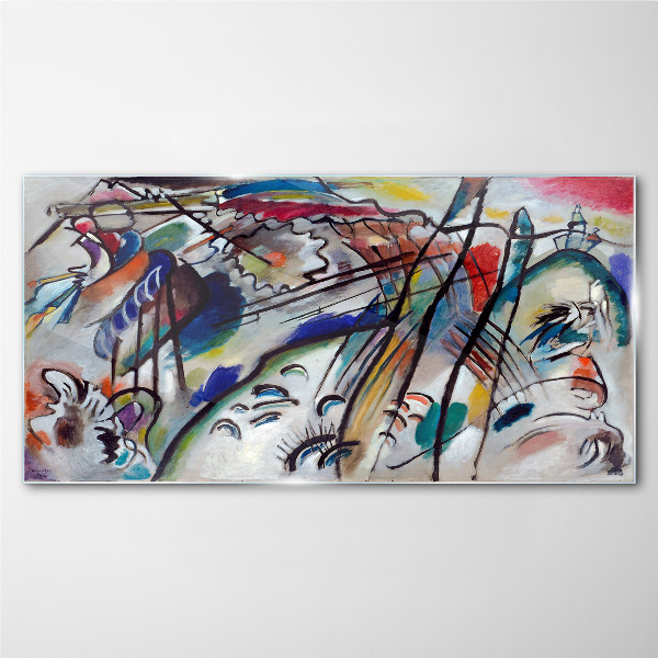 Tableau en verre Improvisation 28 Kandinsky