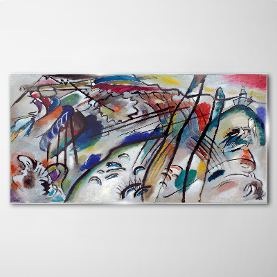 Tableau en verre Improvisation 28 Kandinsky