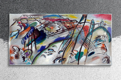 Tableau en verre Improvisation 28 Kandinsky