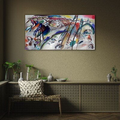 Tableau en verre Improvisation 28 Kandinsky