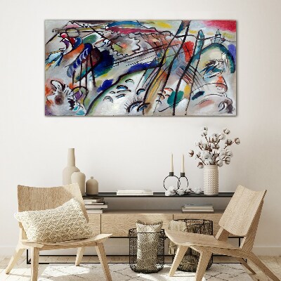 Tableau en verre Improvisation 28 Kandinsky