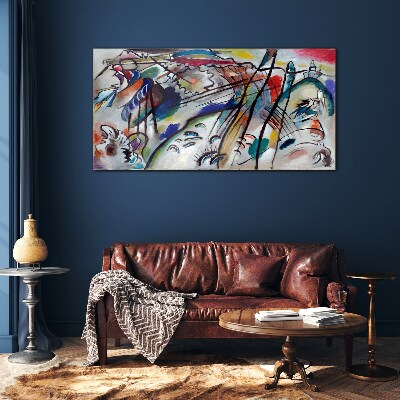 Tableau en verre Improvisation 28 Kandinsky
