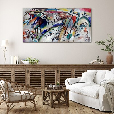 Tableau en verre Improvisation 28 Kandinsky