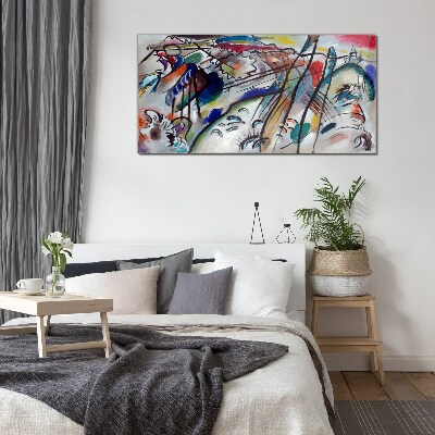 Tableau en verre Improvisation 28 Kandinsky