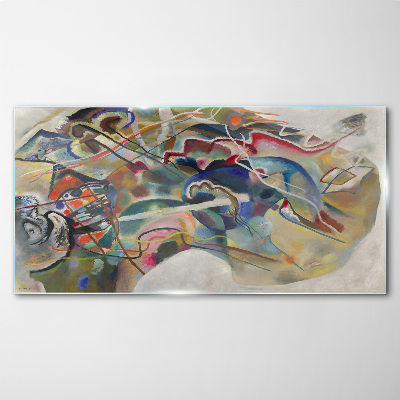 Tableau sur verre Abstraction de Vasily Kandinsky