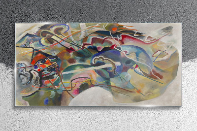 Tableau sur verre Abstraction de Vasily Kandinsky