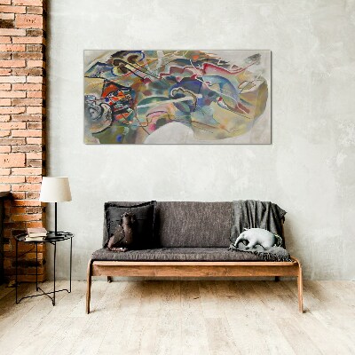 Tableau sur verre Abstraction de Vasily Kandinsky