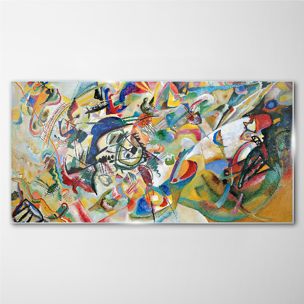 Tableau en verre Composition VII Kandinsky
