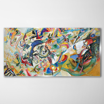Tableau en verre Composition VII Kandinsky
