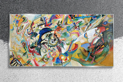Tableau en verre Composition VII Kandinsky