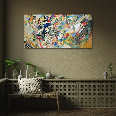Tableau en verre Composition VII Kandinsky