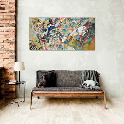 Tableau en verre Composition VII Kandinsky