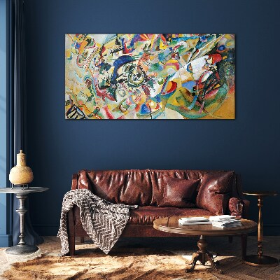 Tableau en verre Composition VII Kandinsky