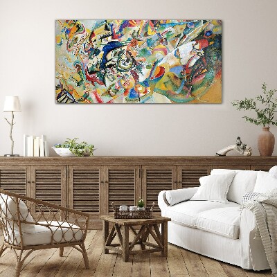 Tableau en verre Composition VII Kandinsky