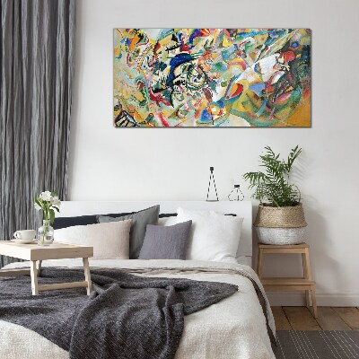 Tableau en verre Composition VII Kandinsky