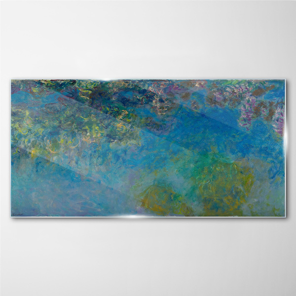 Tableau photo sur verre Immergé dans les couleurs