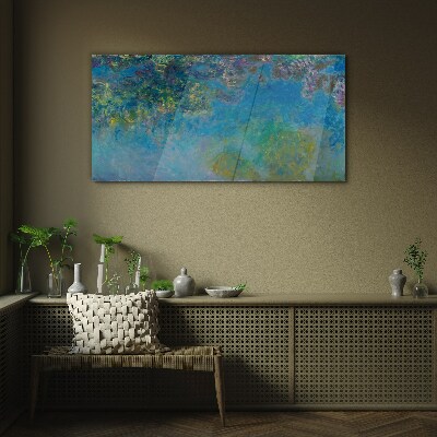 Tableau photo sur verre Immergé dans les couleurs