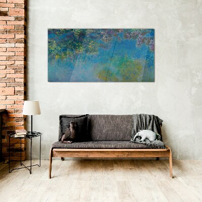 Tableau photo sur verre Immergé dans les couleurs