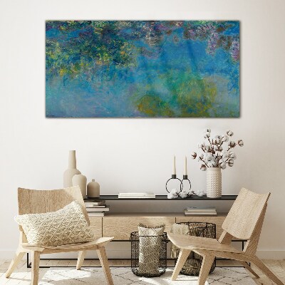 Tableau photo sur verre Immergé dans les couleurs