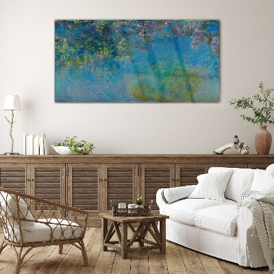 Tableau photo sur verre Immergé dans les couleurs