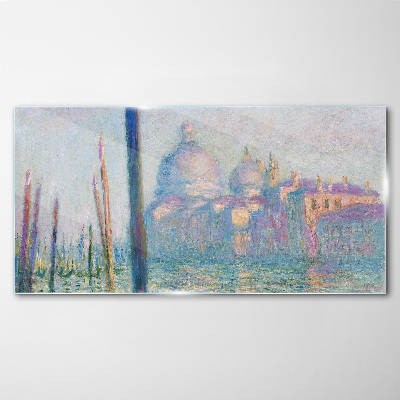 Tableau en verre Venise le matin