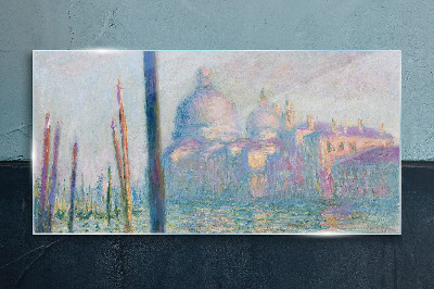 Tableau en verre Venise le matin
