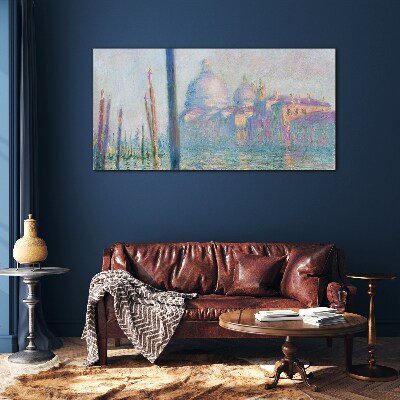 Tableau en verre Venise le matin