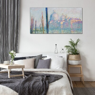Tableau en verre Venise le matin