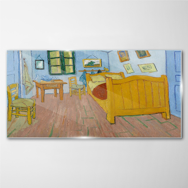 Tableau sur verre Chambre à Arles