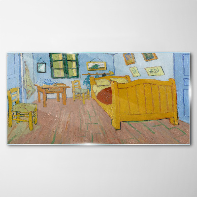 Tableau sur verre Chambre à Arles