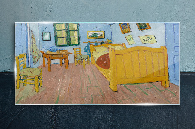 Tableau sur verre Chambre à Arles