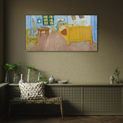 Tableau sur verre Chambre à Arles