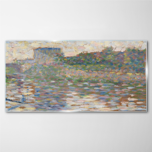 Tableau verre imprimé Reflets sur l'eau